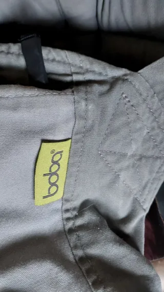 Mochila Portabebés Boba Gris