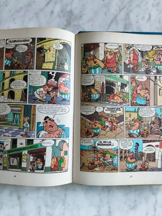 Lote libros del comic Las aventuras de Asterix