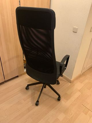 Silla de trabajo Ikea Markus Negra