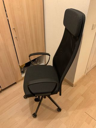 Silla de trabajo Ikea Markus Negra