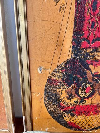 Coppia di quadri ad olio antichi