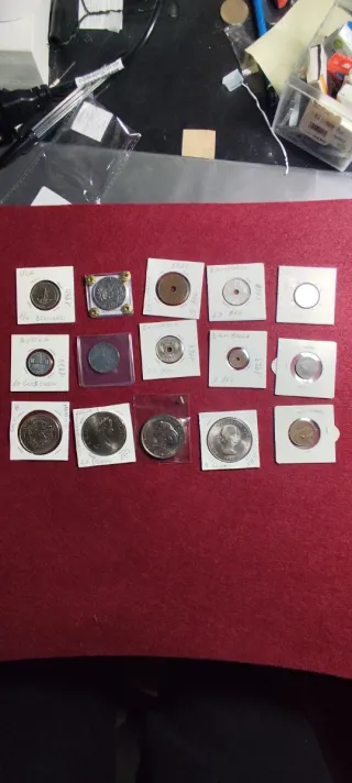 15 Monete Mondiali - Ottima Conservazione