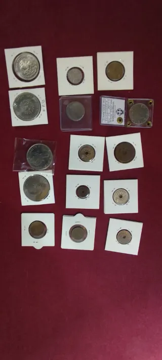 15 Monete Mondiali - Ottima Conservazione