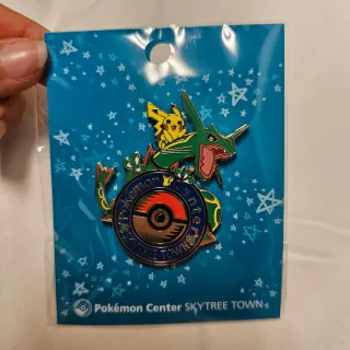 Pin Pokémon Center Skytree Tokyo Pikachu Rayquaza