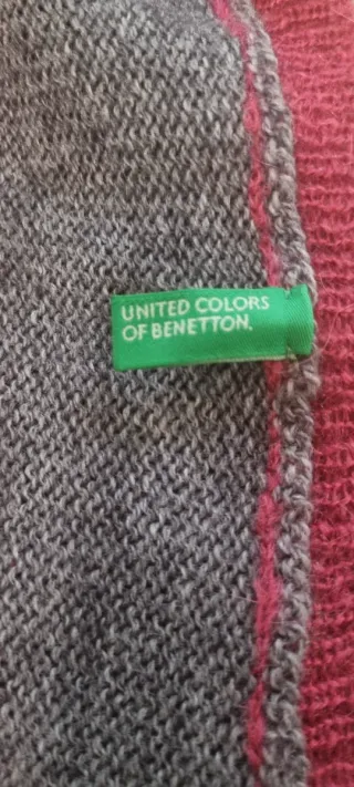 Maglione Benetton color block