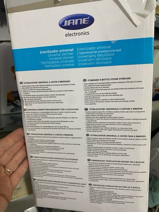 Esterilizador Eléctrico Jane 6 Bibs