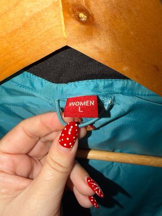 Abrigo Trango Negro y azul - Doble capa