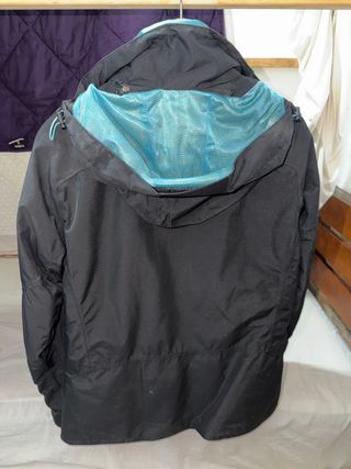 Abrigo Trango Negro y azul - Doble capa