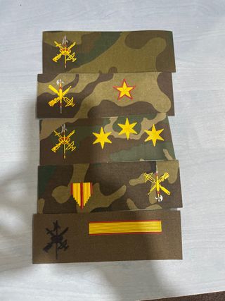 Insignias militares camuflaje