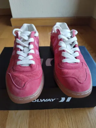 Zapatillas Coolway Goal rosas/rojas