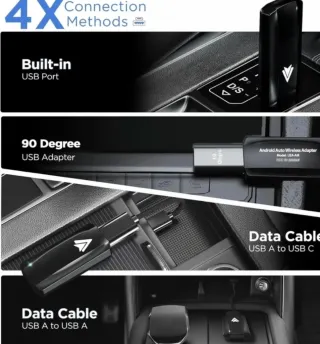 Adaptador Android Auto Wireles usb