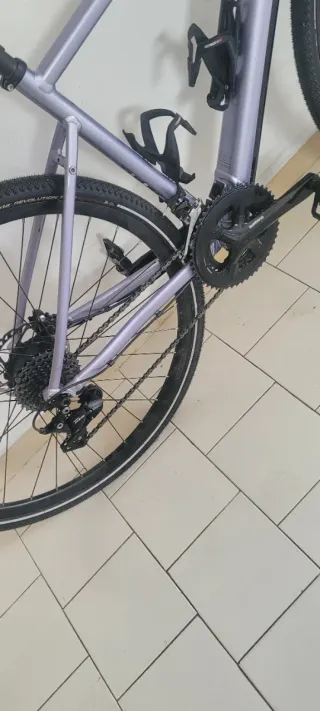 Bicicleta carretera Eléctrica Van Rysel Mujer