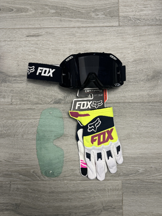 Pack FOX: Gafas + Guantes + Lente Extra 171