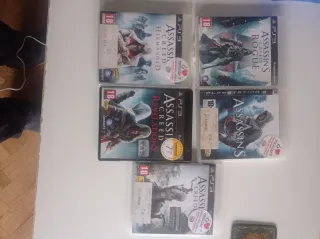 Lote 5 Juegos PS3 Assassin's Creed