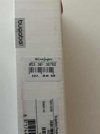 Sombrilla Bugaboo Negra