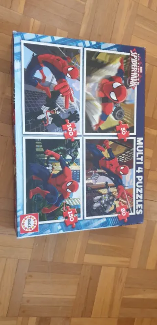 Puzzle Spiderman 4 en 1 Educa