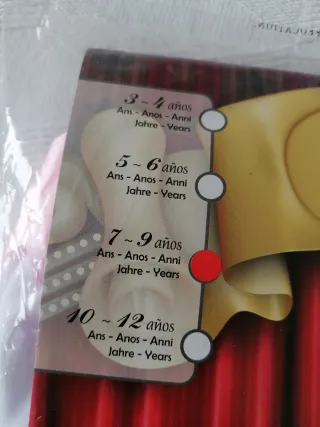 Disfraz Payaso Niña Talla 7-9 Años