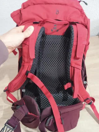 Mochila Quechua 20L Roja y Morada