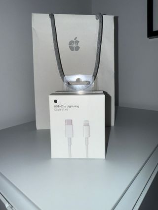 Cargador Apple USB-C 20W y Cable Lightning