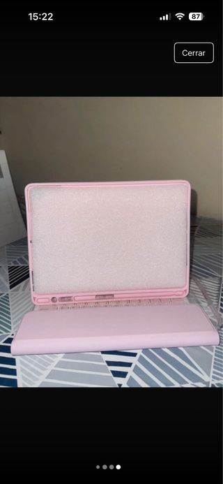 Funda iPad Rosa con Teclado