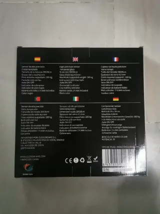 Báscula de Baño Digital Euro Life