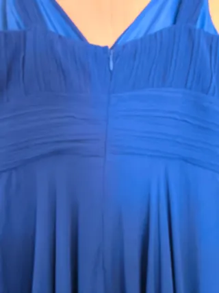 Vestido azul largo de fiesta