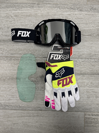 Pack FOX: Gafas + Guantes + Lente Extra 172