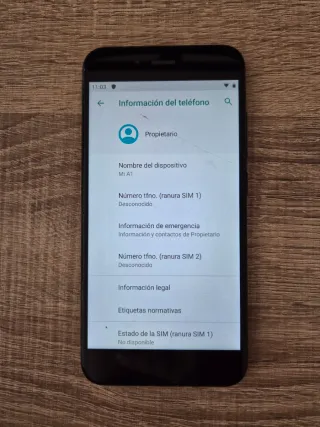 Xiaomi Mi A1 Negro