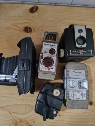 Lotto Fotocamere Vintage Bell & Howell Remington