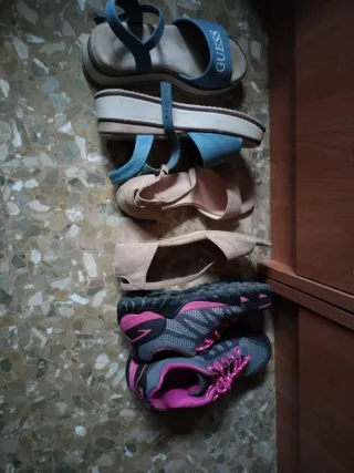 Lote 3 pares zapatos señora Guess