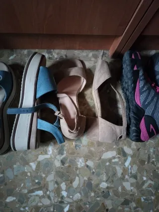 Lote 3 pares zapatos señora Guess