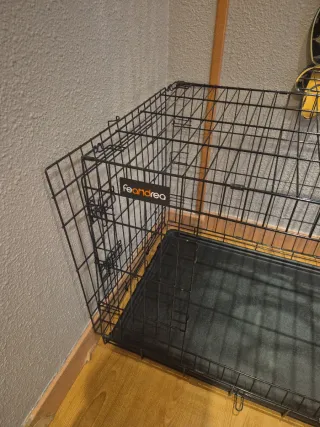 Jaula para perro plegable