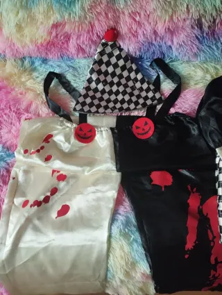 Disfraz Payaso Asesino Halloween Talla M