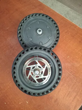 Ruedas antipinchazos patinete eléctrico