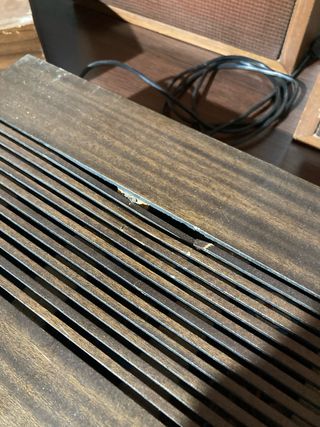 Tocadiscos Dual Vintage con Tapa