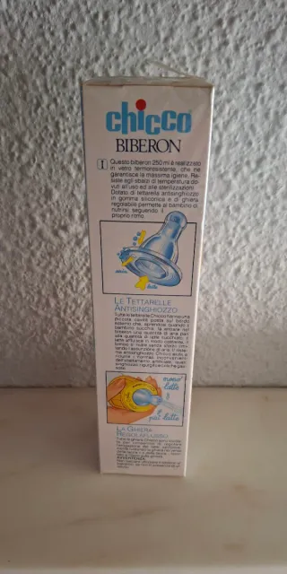 Biberón Chicco de vidrio 4-12 meses