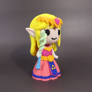 Figura Zelda Ganchillo