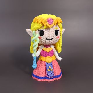 Figura Zelda Ganchillo