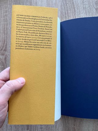 Malayerba, la vida bajo el narco (Javier Valdez)