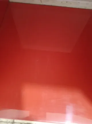 Mueble Kallax Ikea 8 módulos rojo