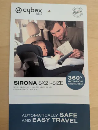 Cybex Silla Coche Aitona SX2 i-size Grupo 0-1