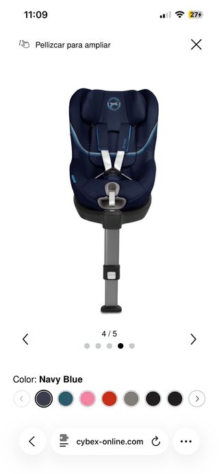 Silla de Coche Cybex Sirona S i-size + REGALO