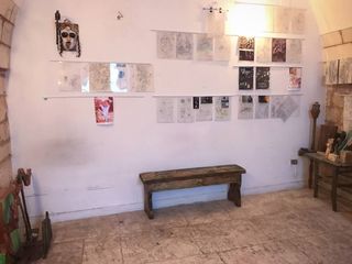 Panca 'Groenlandia' legno massello antico