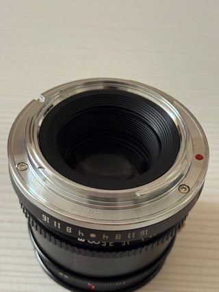 Objetivo TTArtisan 35mm f/1.4 Montura Sony e mount