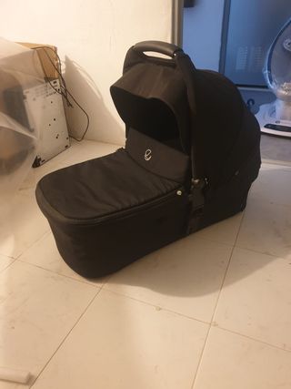 Carrito Jane Muum Duo con passeggino e ovetto nero