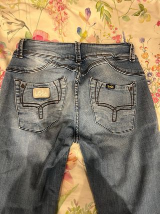 Pantalón Vaquero Lois Mujer Azul