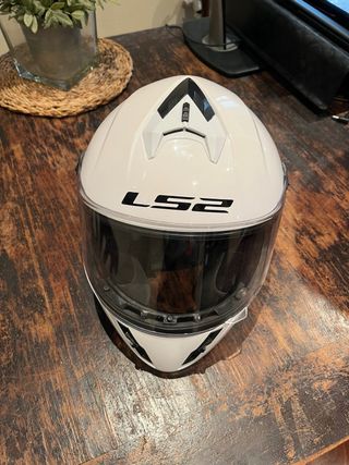Casco Integral LS2 Carretera Blanco