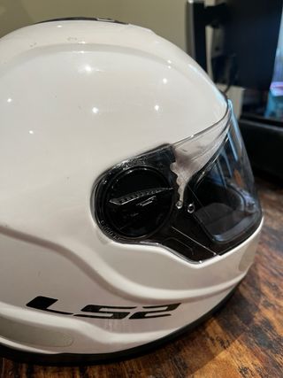 Casco Integral LS2 Carretera Blanco