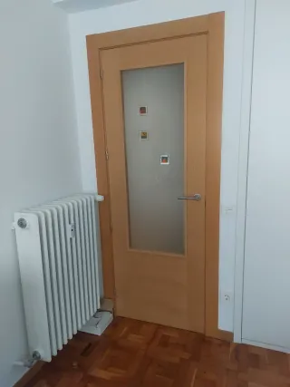 Puertas Macizas color Nogal