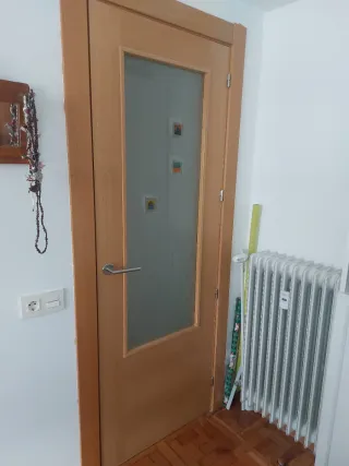 Puertas Macizas color Nogal